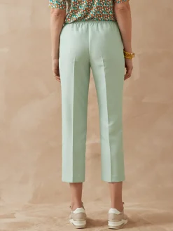 Femme Daxon Pantacourt élastiqué entrejambe 60cm