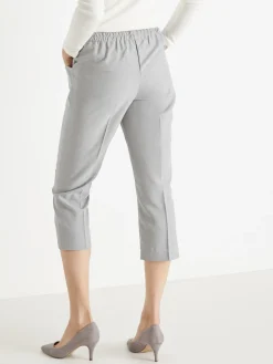 Femme Daxon Pantacourt élastiqué entrejambe 60cm