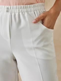 Femme Daxon Pantacourt élastiqué entrejambe 60cm