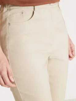 Femme Daxon Pantalon 5 poches coupe droite