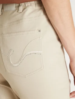 Femme Daxon Pantalon 5 poches coupe droite