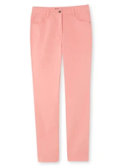 Femme Daxon Pantalon 5 poches coupe droite