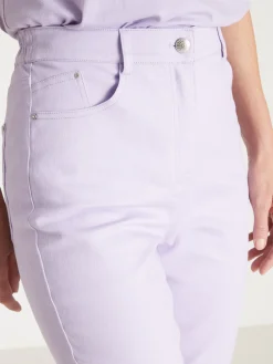 Femme Daxon Pantalon 5 poches coupe droite