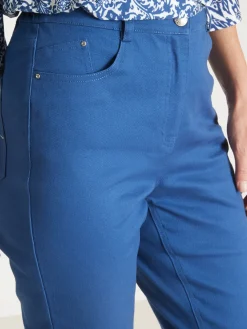 Femme Daxon Pantalon 5 poches coupe droite