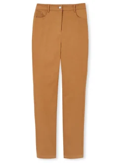 Femme Daxon Pantalon 5 poches taille haute