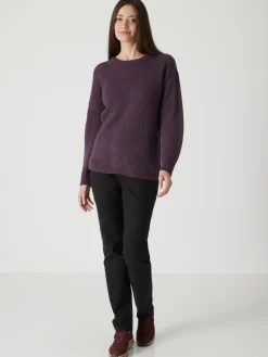 Femme Daxon Pantalon 5 poches taille haute