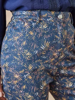 Femme Daxon Pantalon 5 poches taille haute