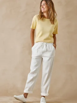 Femme Daxon Pantalon cargo élastiqué