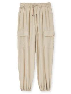 Femme Daxon Pantalon cargo élastiqué