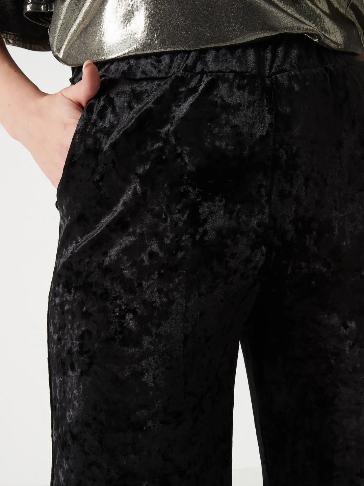 Femme Daxon Pantalon chic en velours