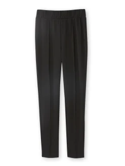 Femme Daxon Pantalon droit élastiqué maille milano