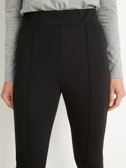 Femme Daxon Pantalon droit élastiqué maille milano