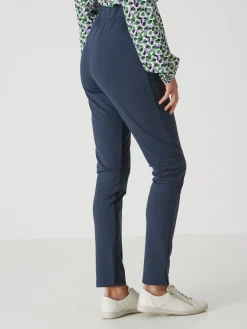 Femme Daxon Pantalon droit élastiqué maille milano