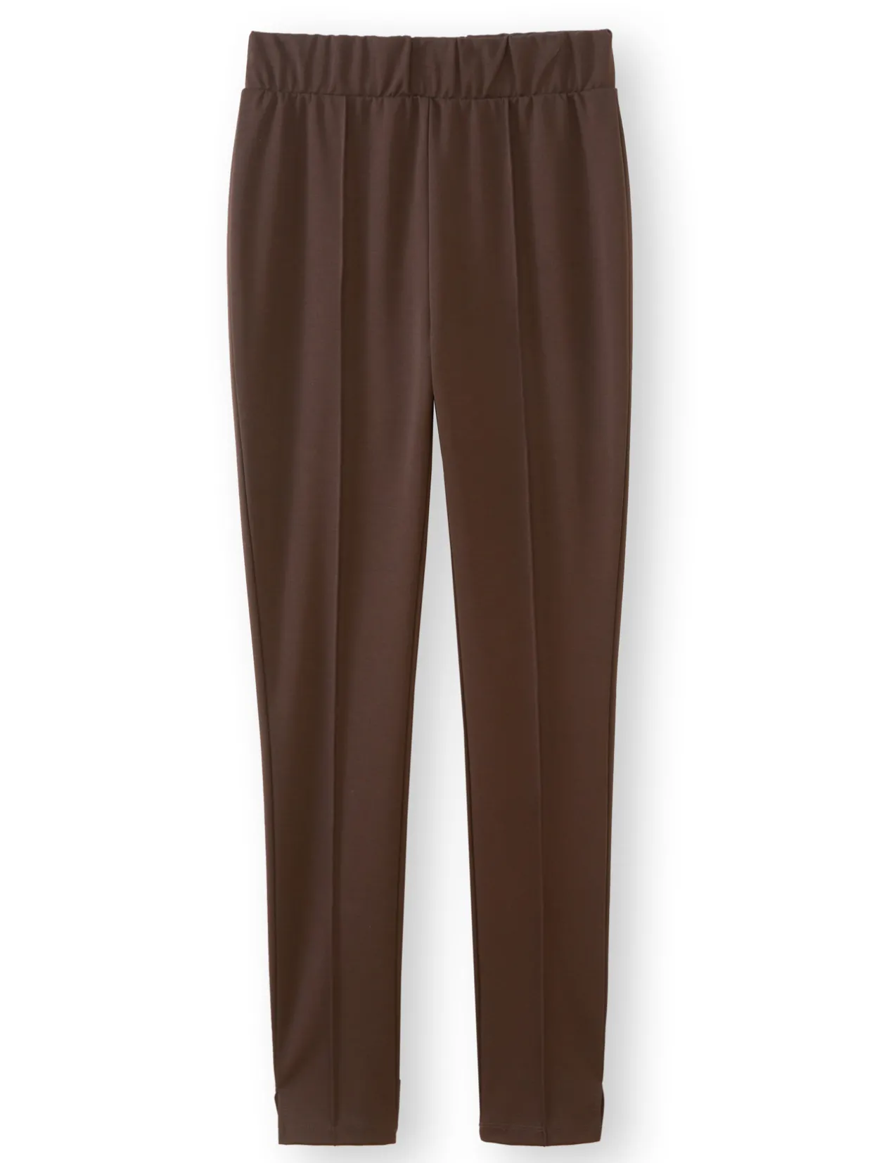 Femme Daxon Pantalon droit élastiqué maille milano