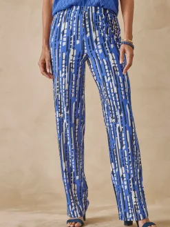 Femme Daxon Pantalon en crêpe fluide