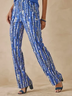 Femme Daxon Pantalon en crêpe fluide