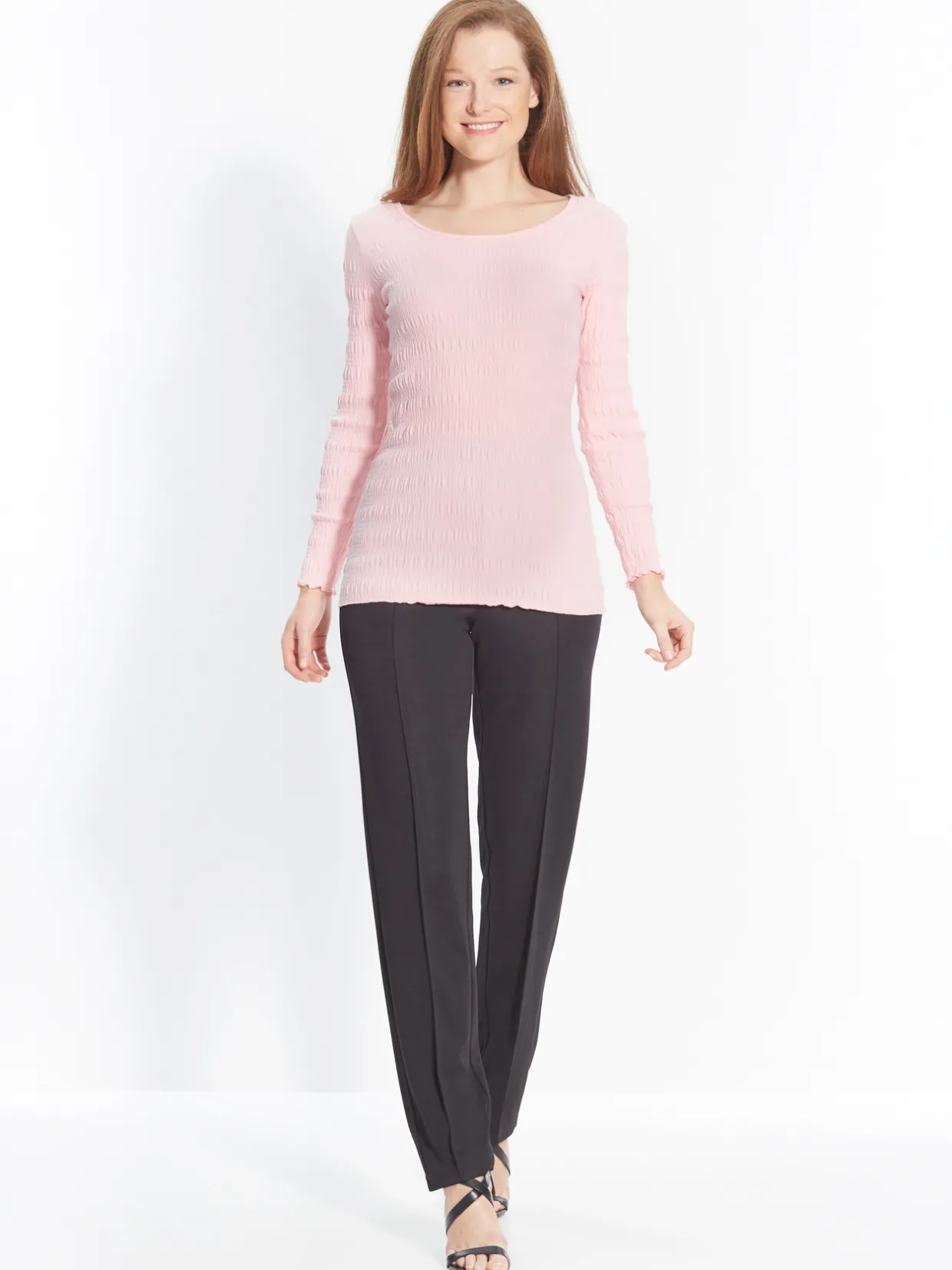 Femme Daxon Pantalon en maille stature -d'1,60m