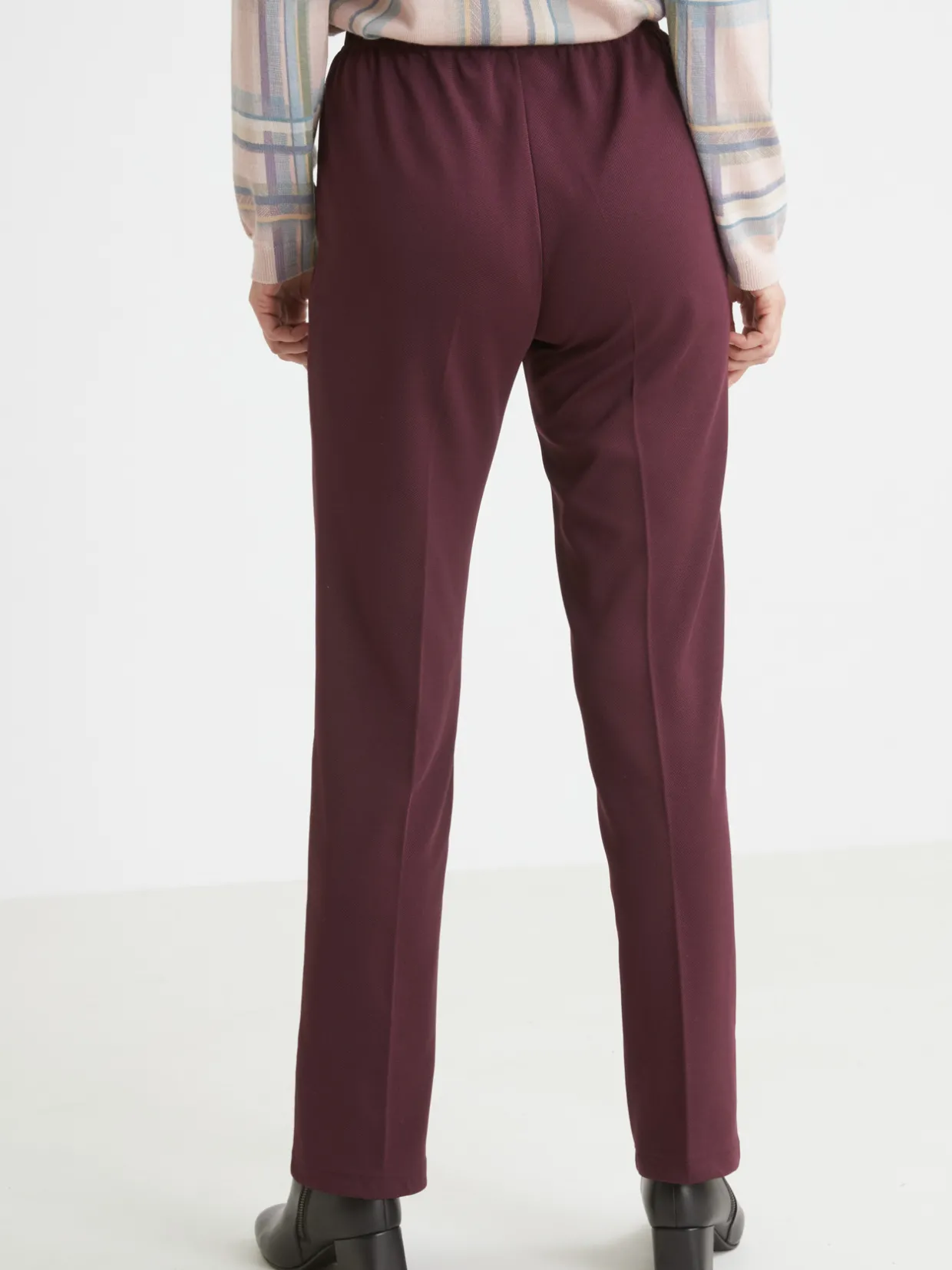 Femme Daxon Pantalon en maille stature + d'1,60m