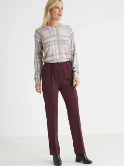 Femme Daxon Pantalon en maille stature + d'1,60m