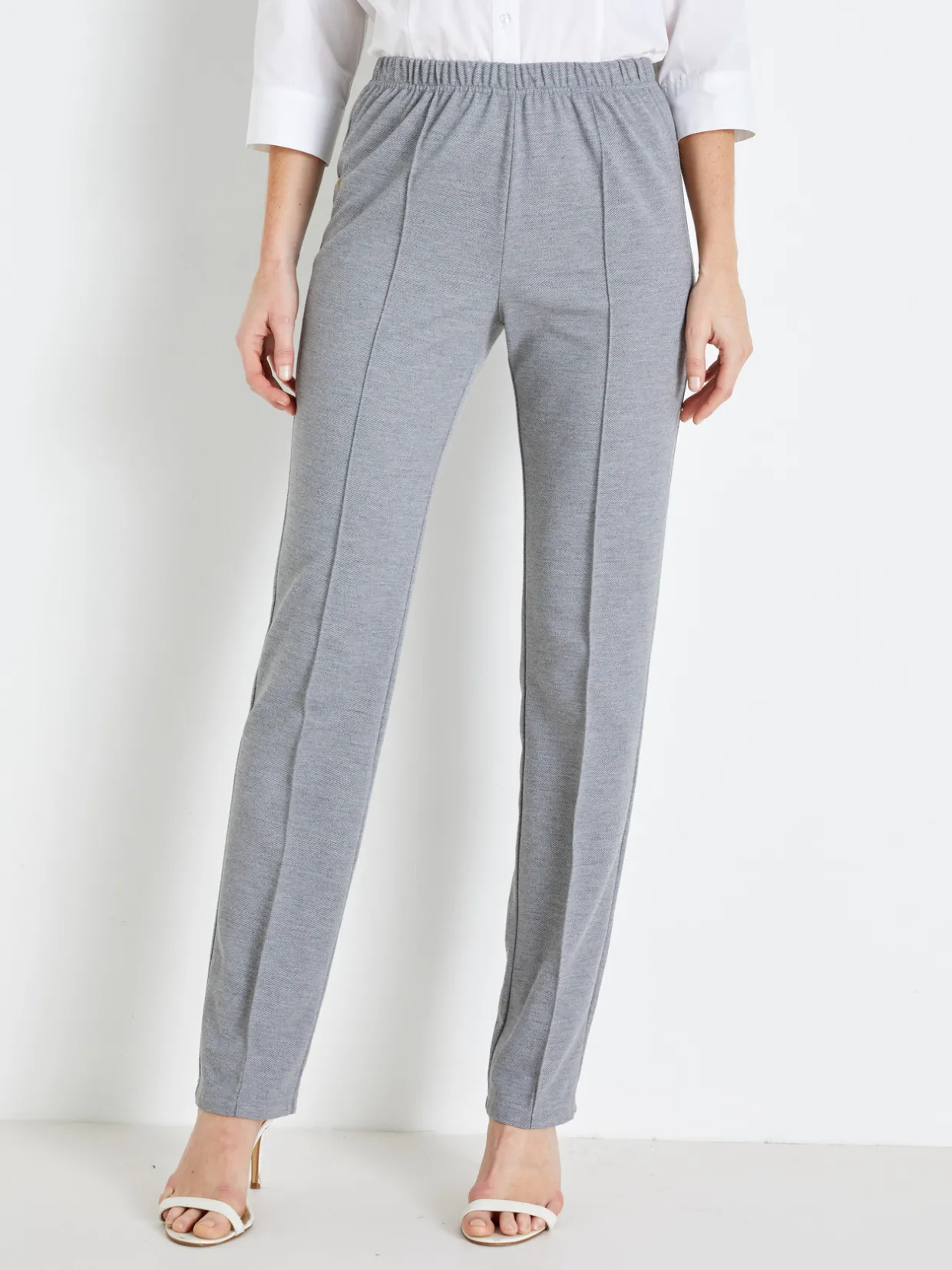 Femme Daxon Pantalon en maille stature + d'1,60m