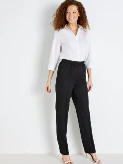 Femme Daxon Pantalon en maille stature + d'1,60m
