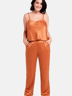 Sans Complexe Pantalon en satin Glam Chic