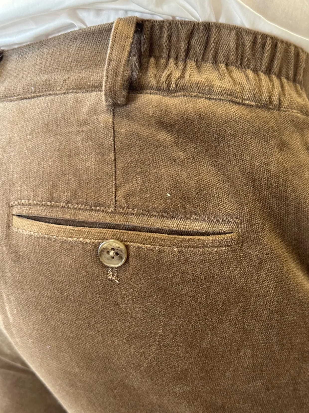 Homme Daxon Pantalon en velours extensible