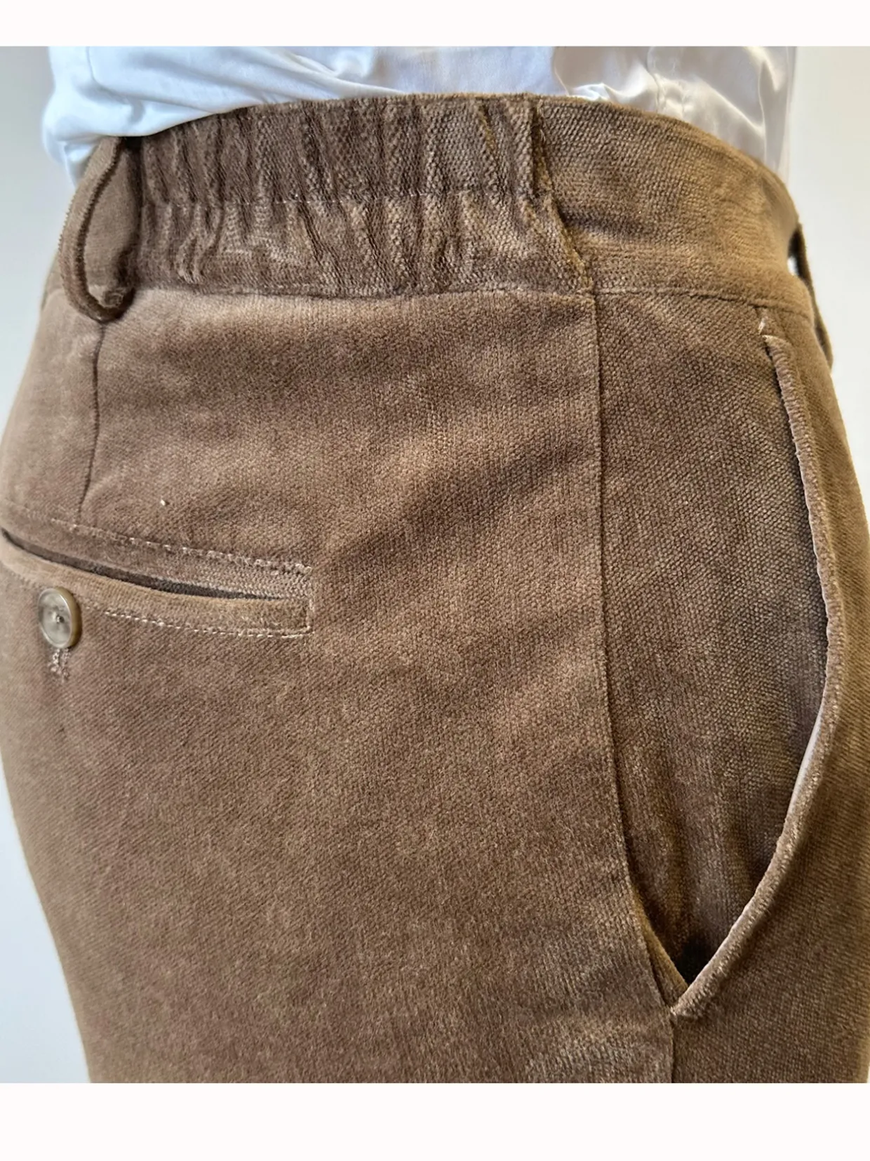 Homme Daxon Pantalon en velours extensible