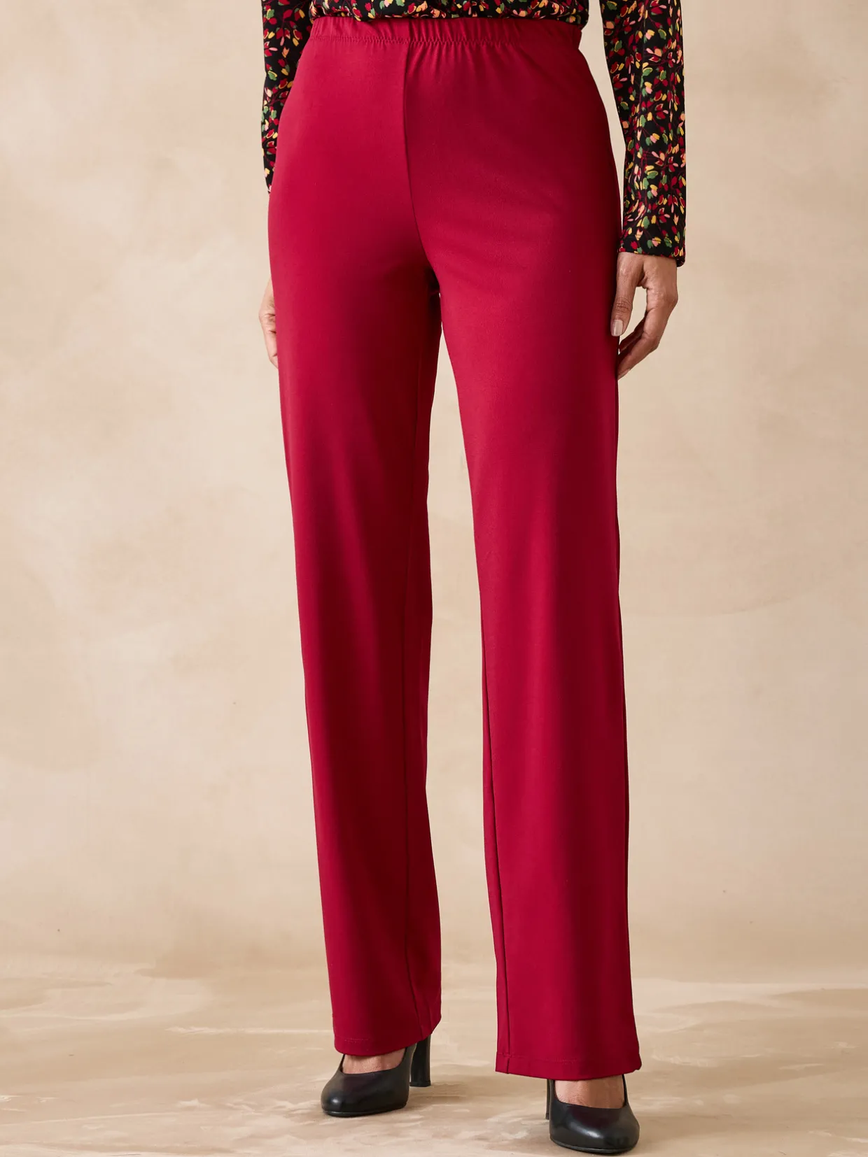 Femme Daxon Pantalon entièrement élastiqué en maille