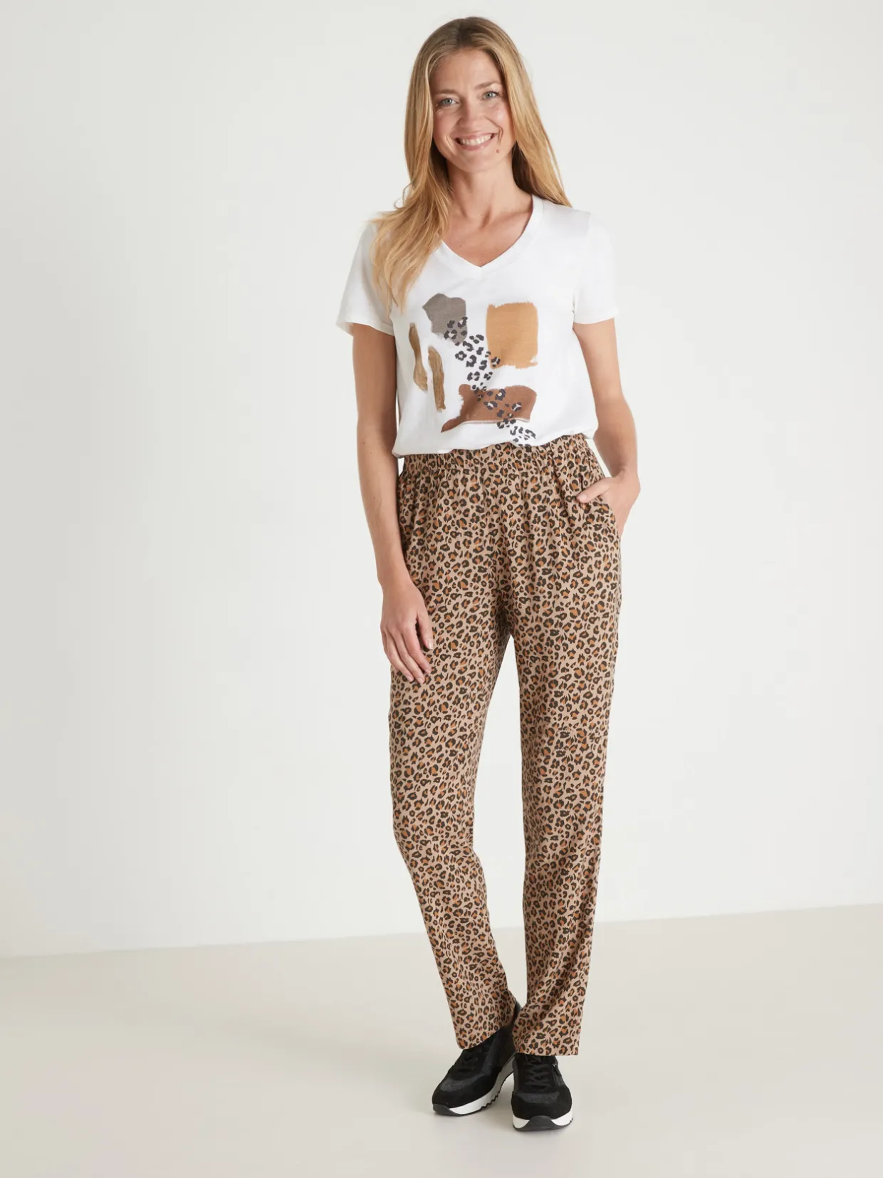 Femme Daxon Pantalon entièrement élastiqué