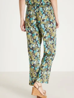 Femme Daxon Pantalon fluide entièrement élastiqué