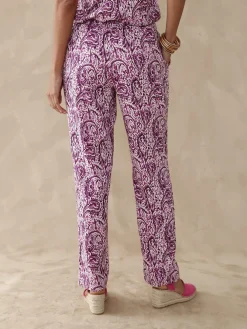 Femme Daxon Pantalon fluide entièrement élastiqué