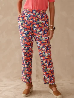 Femme Daxon Pantalon fluide entièrement élastiqué