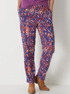 Femme Daxon Pantalon fluide élastiqué