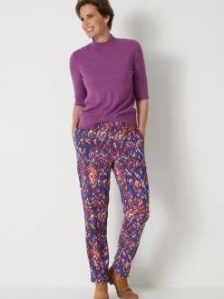 Femme Daxon Pantalon fluide élastiqué