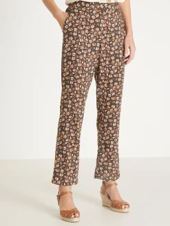 Femme Daxon Pantalon fluide élastiqué