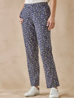 Femme Daxon Pantalon fluide élastiqué