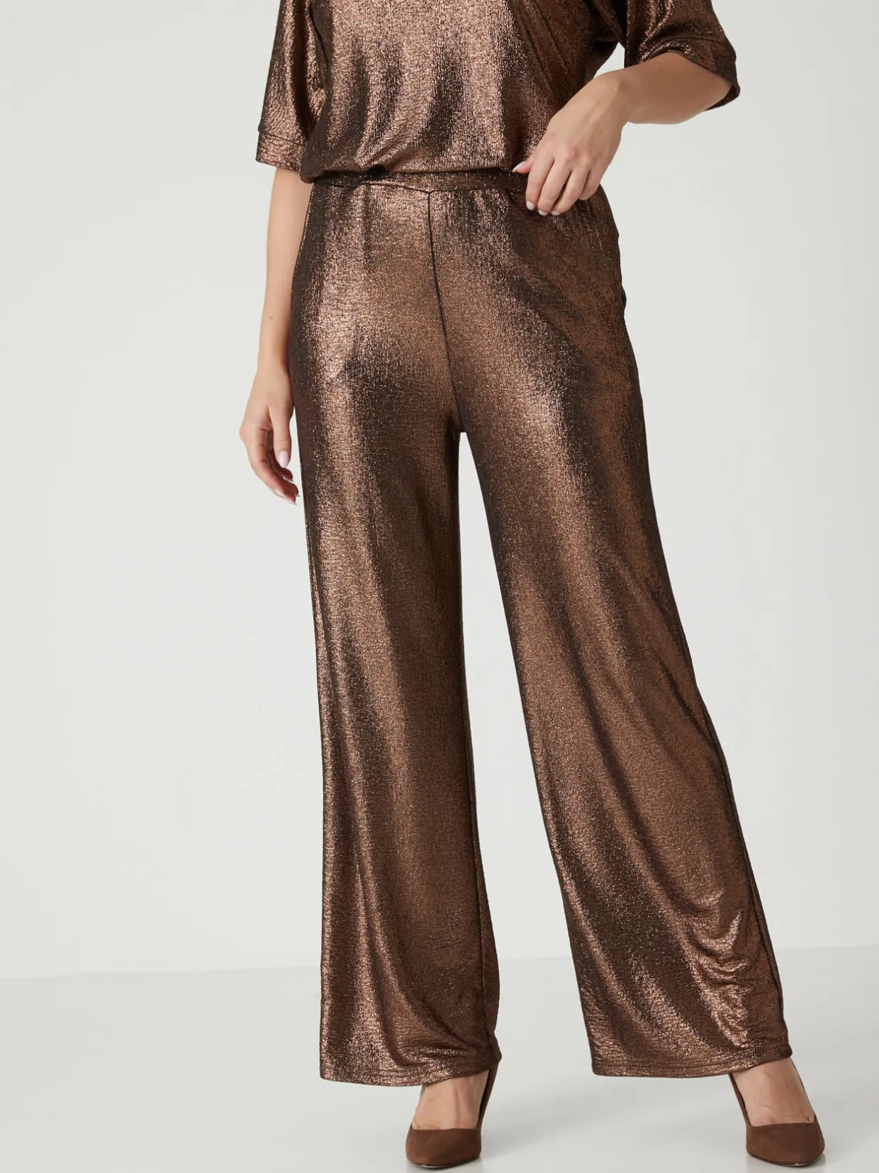 Femme Daxon Pantalon irisé élastiqué