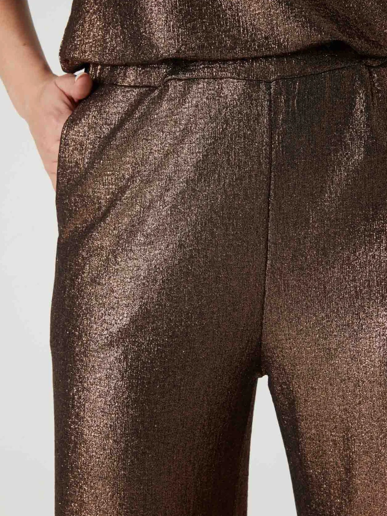 Femme Daxon Pantalon irisé élastiqué