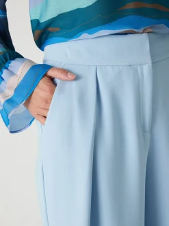 Femme Daxon Pantalon large en crêpe