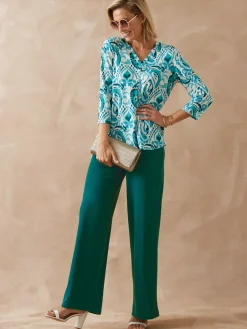 Femme Daxon Pantalon large et droit