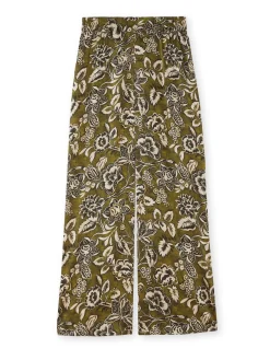 Femme Daxon Pantalon large élastiqué