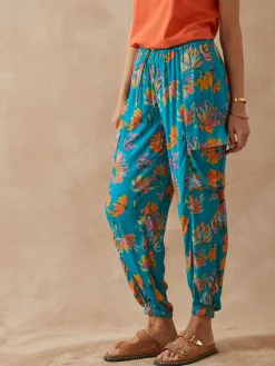 Femme Daxon Pantalon large élastiqué