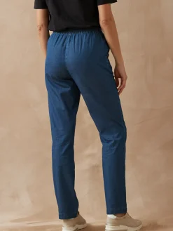 Femme Daxon Pantalon élastiqué en chambray