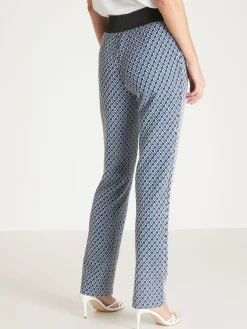 Femme Daxon Pantalon élastiqué en maille milano