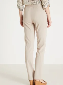 Femme Daxon Pantalon élastiqué en maille milano