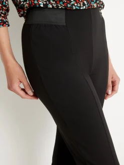 Femme Daxon Pantalon élastiqué en maille milano