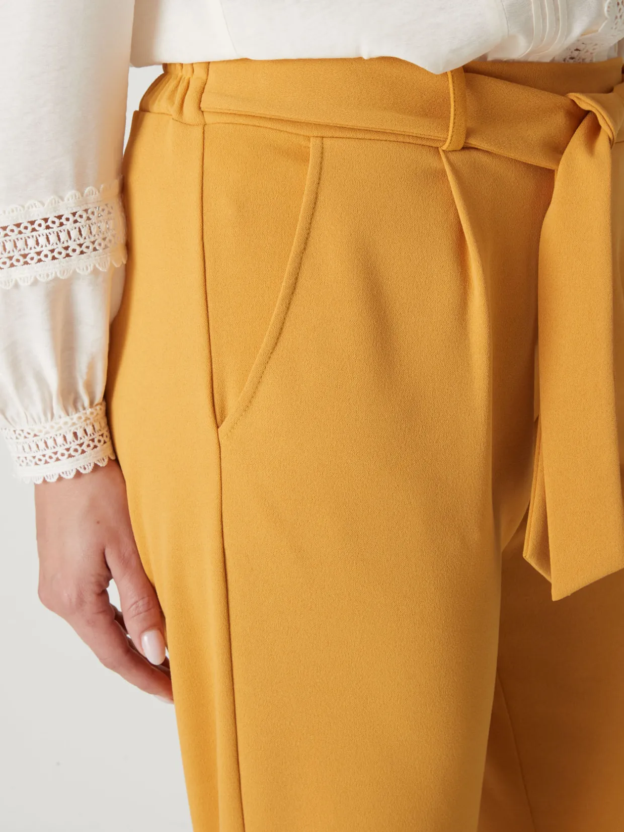 Femme Daxon Pantalon élastiqué en maille