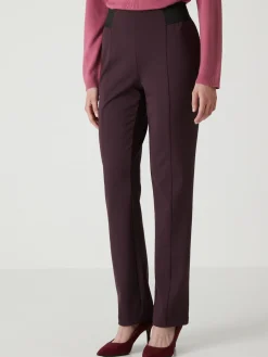 Femme Daxon Pantalon élastiqué en maille milano