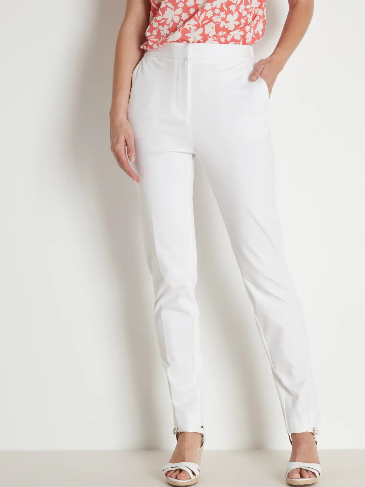 Femme Daxon Pantalon élastiqué maille milano